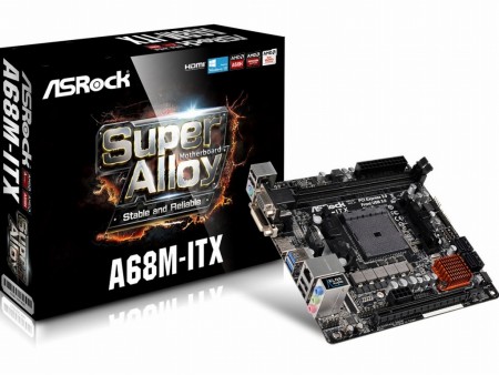 A68Hチップ採用のSocket FM2+対応エントリーMini-ITX、ASRock「A68M-ITX」