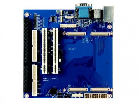 VIA、Eden X1搭載のETXカード「ETX-8X90-10GR」。オプションボードでMini-ITX化も可能