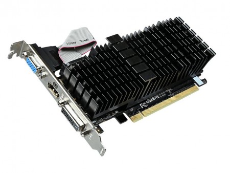 GIGABYTE、ロープロ・ファンレス仕様のGeForce GT 710「GV-N710SL」シリーズ