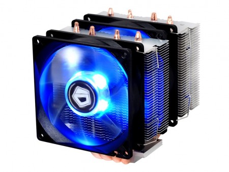 TDP150Wに対応する92mmファンデュアル搭載のサイドフロークーラー、ID-COOLING「SE-904TWIN」