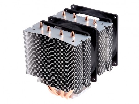 TDP150Wに対応する92mmファンデュアル搭載のサイドフロークーラー、ID-COOLING「SE-904TWIN」