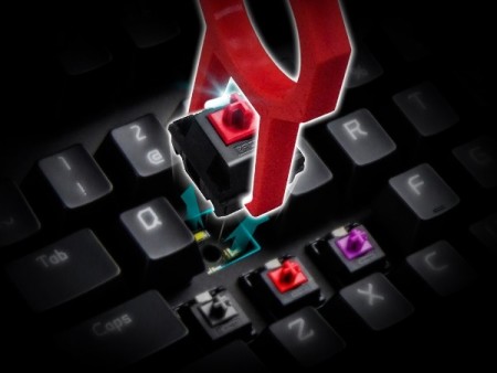 丸ごと脱着・換装できる革新的スイッチ搭載のメカニカルキーボード、Epic Gear「DeFiant」登場