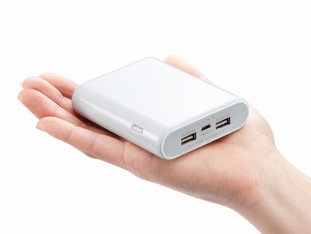 パナソニック製セル採用の13,400mAhモバイルバッテリーがサンワダイレクトから