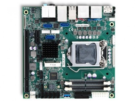 拡張スロット2本のLGA1151向けMini-ITXマザーボード、ADLINK「AmITX-SL-G」