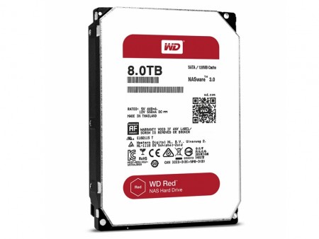 テックウインド、NAS向けHDD「WD Red」の8TBモデル「WD80EFZX」取り扱い開始