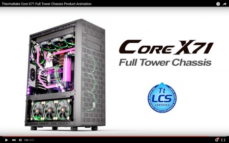 【動画】 フルモジュラーとはこういうことだ！組み替え自由な巨大ケース「Core X71」を理解する