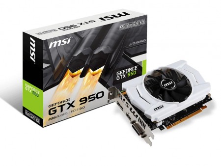 MSI、新設計の軽量クーラーを搭載させたGeForce GTX 950「GTX 950 2GD5 OCV1」発売