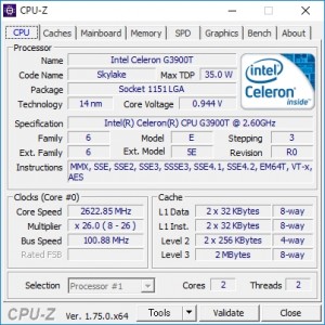 Celeron G3900T /12GB /SSD256GB+HDD1TB