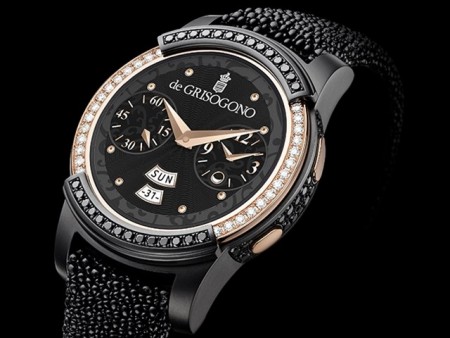 ダイヤモンドを散りばめた、de Grisogonoコラボの超高級スマートウォッチがSamsungから登場