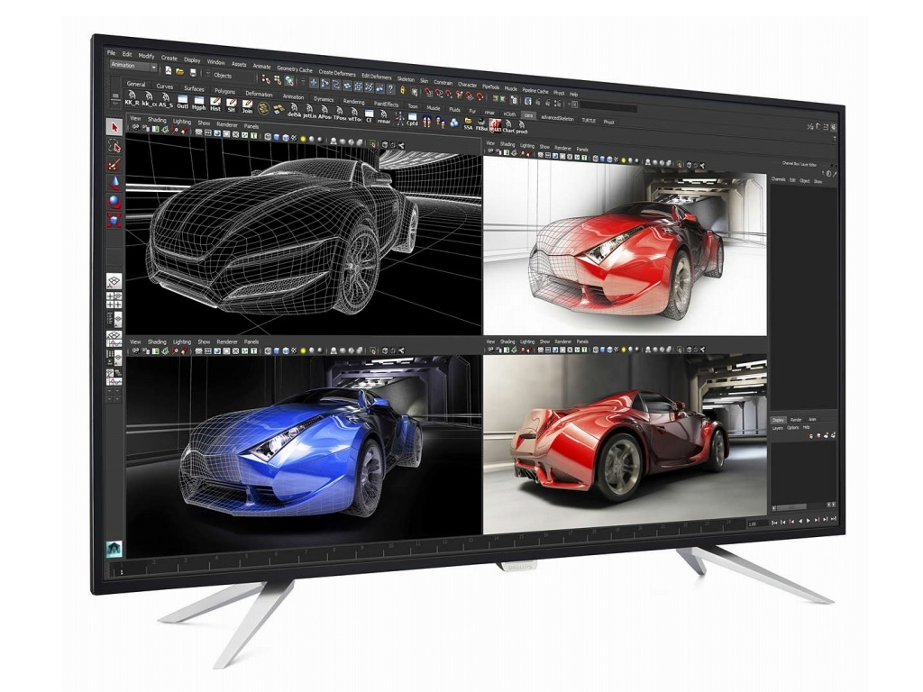 輝度均一性95％以上を実現した43インチ4K液晶、Philips「BDM4350UC/11