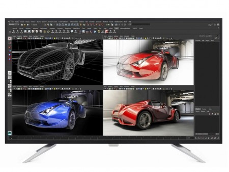 輝度均一性95％以上を実現した43インチ4K液晶、Philips「BDM4350UC/11」