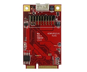 InnoDisk、USB3.0×4を増設できるminiPCI-Expressカード「EMPU-3401」など2種
