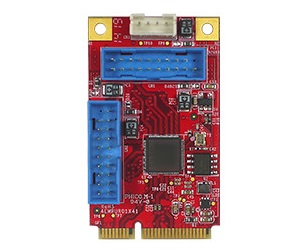 InnoDisk、USB3.0×4を増設できるminiPCI-Expressカード「EMPU-3401」など2種