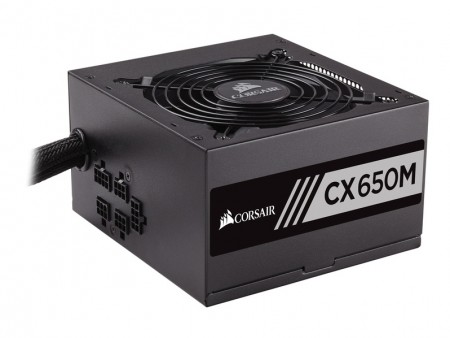 奥行140mmのセミモジュラーBRONZE認証電源、CORSAIR「CX Series」近日発売