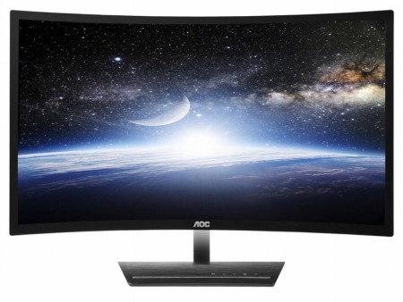 曲面VAパネルを採用する27インチフルHD液晶ディスプレイ、AOC「C2783FQ」