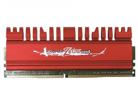 KINGMAX、最大3,200MHzのゲーミング向けDDR4メモリ「ZEUS DDR4 Gaming RAM with HEATSINK」
