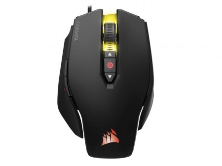 最大12,000dpiの光学センサー搭載。重心位置もカスタムできるゲーミングマウス、CORSAIR「M65 PRO RGB」