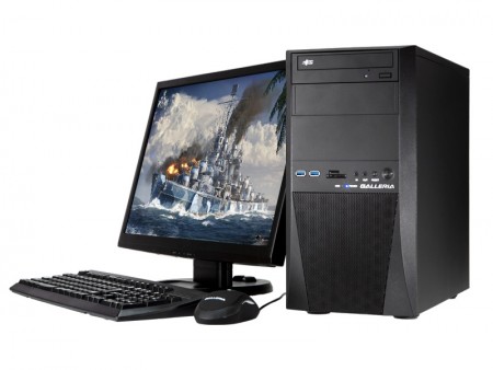ドスパラGALLERIA、WebMoney1500円分進呈の「World of Warships」推奨PC計3機種