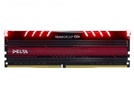 発光ギミック搭載、マシンをドレスアップできる最大3,000MHz動作のDDR4メモリ「Team DELTA」