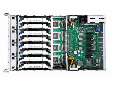CPU・GPUを各4基ずつ搭載できる4Uラックマウントサーバー、Tyan「FT76-B7922」