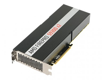 AMD、メモリ帯域1TB/sec、デュアルFijiのサーバー向けアクセラレータ「FirePro S9300 x2」