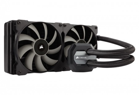 CORSAIR、「Corsair Link」対応のデュアルファン水冷キット「Hydro」シリーズ計4モデル
