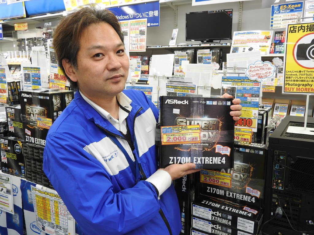 BUY MORE秋葉原本店の猪狩さん