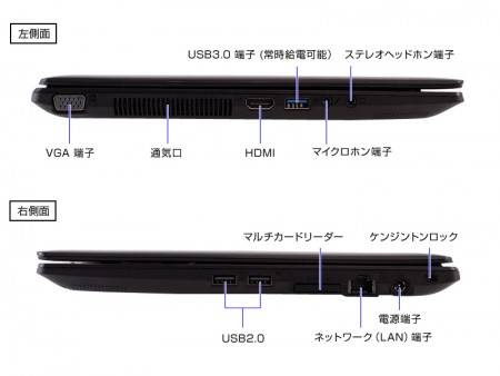 マウス、Core i7-5500U搭載の13.3型フルHDモバイルノート、マウス「LuvBook J」シリーズ3種