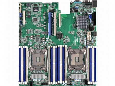 メモリスロット16本のデュアルLGA2011 v3マザーボード、ASRock Rack「FH-C612NM」
