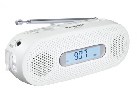 「ワイドFM」対応の手回し充電ラジオ、パナソニック「RF-TJ20」