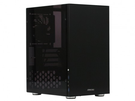 JONSBO、強化ガラスパネル採用のアルミニウム製ミニタワー「C3 Window」シリーズ
