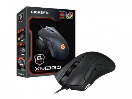 6,400DPI光学センサー採用のゲーミングマウス、GIGABYTE「GM-XM300」