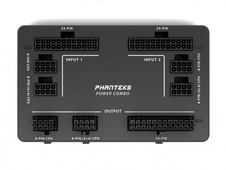 2台の電源で大容量リダンダント電源を作れる変換基板、Phanteks「POWER COMBO」
