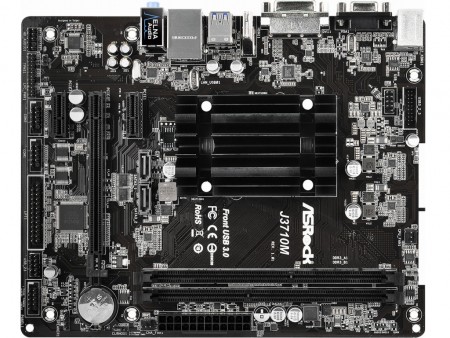 最大48CHのIPカメラに対応。新型Braswell採用のファンレスMicroATX、ASRock「J3710M」