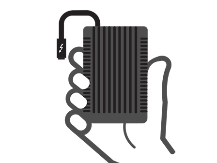 最大転送2.1GB/sのThunderbolt 3対応ポータブルSSD、Sonnet「Fusion Thunderbolt 3」