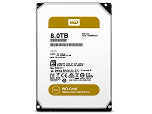 MTBF250万時間。「HelioSeal」採用のDC向け高耐久HDD、Western Digital「WD Gold」シリーズ