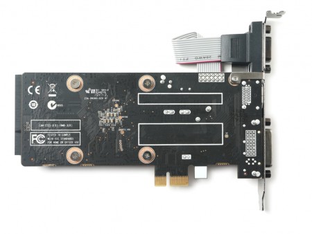 ロープロ・ファンレスのPCIe（x1）対応GeForce GT 710、ZOTACから4月下旬発売