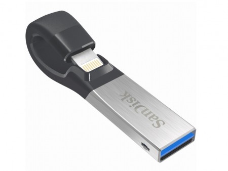 よりコンパクト・高速になったLightningコネクタ搭載USBメモリ、SanDisk「iXpand Flash Drive」