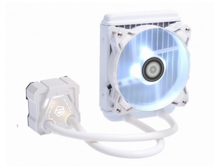 ID-COOLING、ホワイトカラーのオールインワン水冷キット「ICEKIMO 120W」