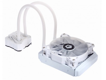 ID-COOLING、ホワイトカラーのオールインワン水冷キット「ICEKIMO 120W」