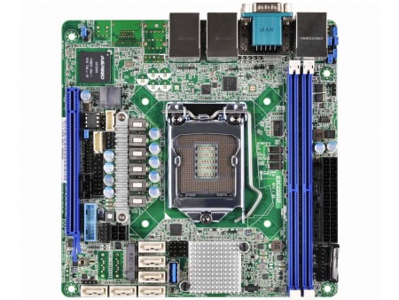 Intel C232チップ採用のLGA1151 Mini-ITXマザーボード、ASRock Rack「E3C232D2I」