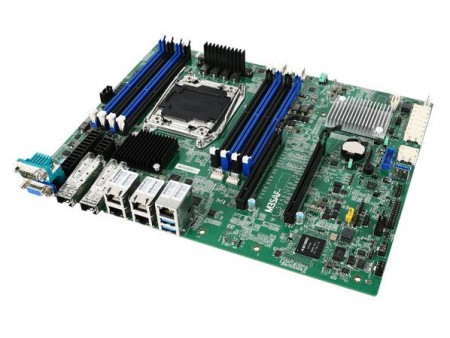 デュアル10ギガビットLAN標準のLGA2011v3対応ATXマザーボード、MSI「MS-S1561」