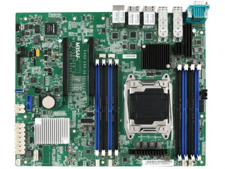 デュアル10ギガビットLAN標準のLGA2011v3対応ATXマザーボード、MSI「MS-S1561」