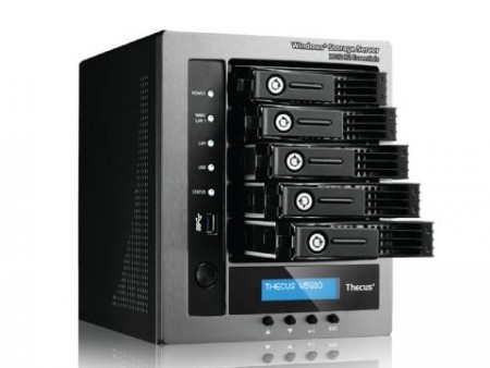 アーキサイト、WSS 2012 R2搭載の5ベイNAS、Thecus「W5810」5月上旬発売