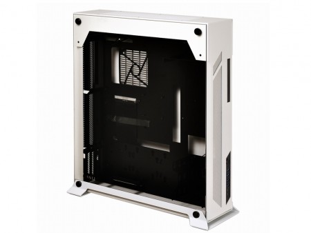 Lian Li、モノトーンカラーの強化ガラス採用スリムE-ATXケース「PC-O7SW」