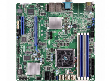 10ギガビットLAN×2標準のXeon D-1541搭載MicroATX、ASRock Rack「D1541D4U-2T8R」