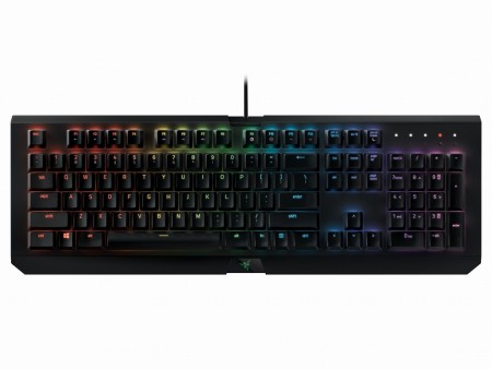 より省スペースかつ重厚になった、独自スイッチ搭載のメカニカルキーボード「BlackWidow X Chroma」がRazerから