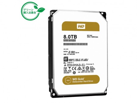 テックウインド、MTBF250万時間のDC向け高耐久HDD、Western Digital「WD Gold」取り扱い開始