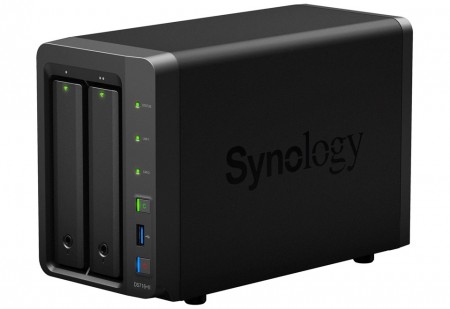 新型Braswellを搭載する4Kビデオ変換対応2ベイNAS、Synology「DiskStation DS716+II」