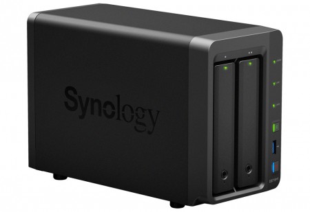 新型Braswellを搭載する4Kビデオ変換対応2ベイNAS、Synology「DiskStation DS716+II」